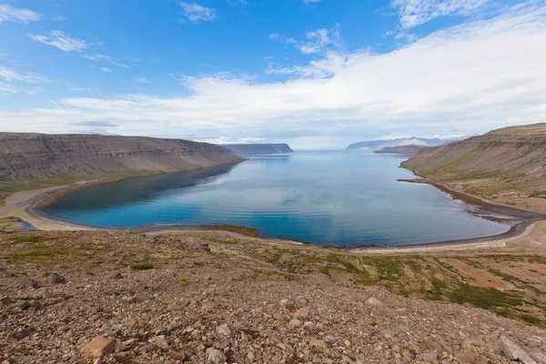 Västra isländska havet kusten — Stockfoto