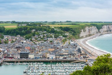 Fecamp view, Normandiya, Fransa