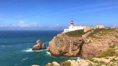 Cabo Sao Vicente Deniz Feneri, Sagres, Portekiz Farol do Cabo Sao Vicente