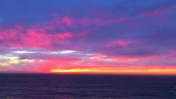 Portugal Sagres März Menschen Genießen Spektakulären Sonnenuntergang Kap Von Vincent — Stockvideo