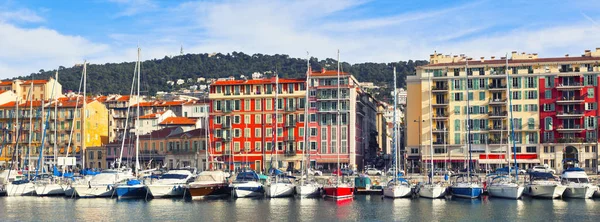 Vue sur Port de Nice, France — Photo