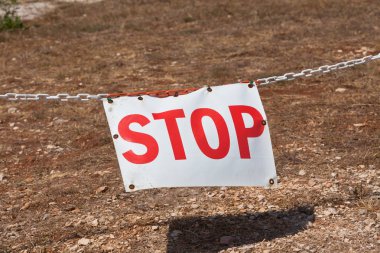 Dur işareti giriş sınırlama