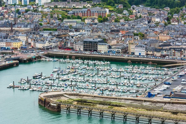 Vue sur Fecamp, Normandie, France — Photo