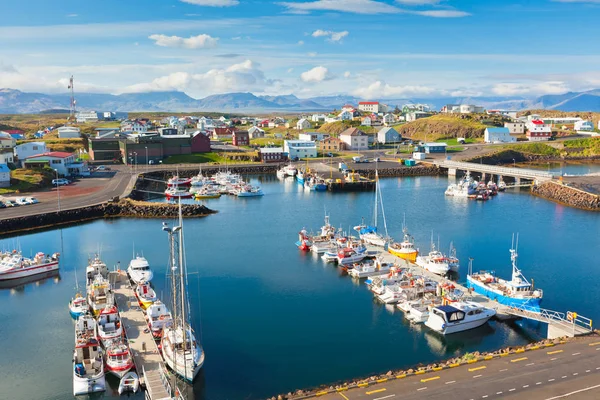 Stykkisholmur, İzlanda'nın batı kesiminde — Stok fotoğraf