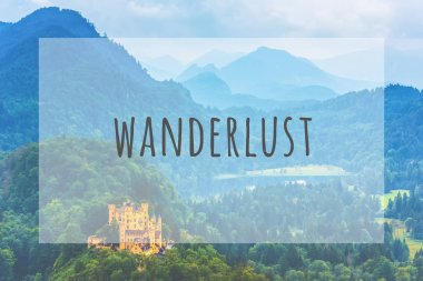 İlham tipografik alıntı Yolculuk tutkusu