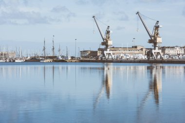 Seaport Saint Malo, Fransa'nın görünümünü
