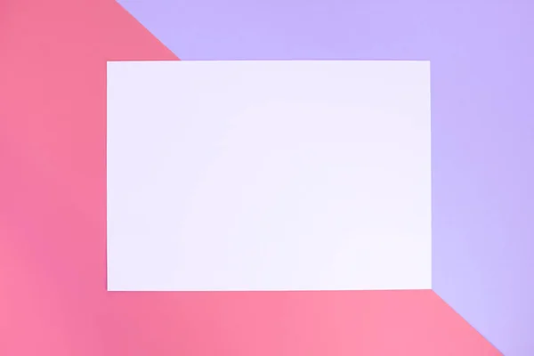 Pastell färg papper geometrisk bakgrund — Stockfoto
