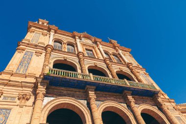 Plaza de Espana, Seville, İspanya