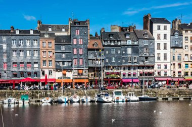 Honfleur harbour normandy, Fransa için
