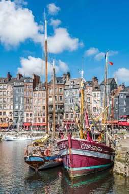 Honfleur harbour normandy, Fransa için