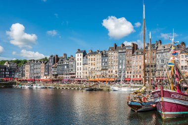 Honfleur harbour normandy, Fransa için
