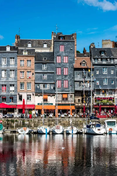 Porto di Honfleur in Normandia, Francia — Foto Stock