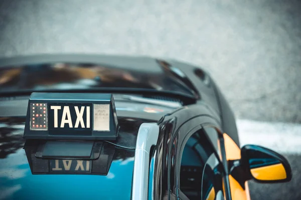 Vacante taxi detail — Stockfoto