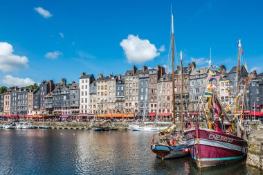 Honfleur harbour normandy, Fransa için