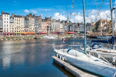 Honfleur harbour normandy, Fransa için