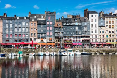 Honfleur harbour normandy, Fransa için