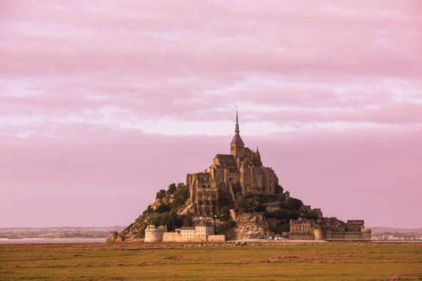 Abadía del Mont Saint Michel — Foto de Stock