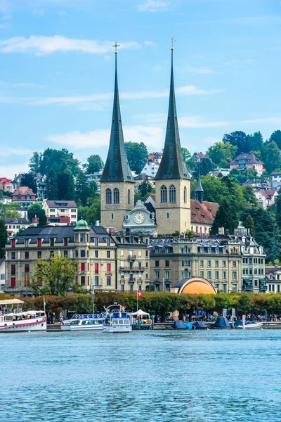 Vue du centre historique de Luzern — Photo