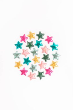 Dekoratif yıldız tatil kompozisyon