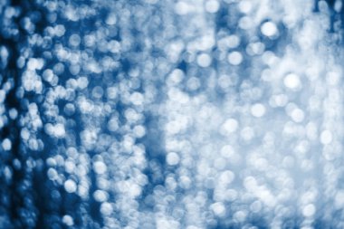 Odaklanmamış ışıklar klasik mavi tonlu