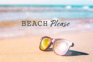 Yaz Sahili Tatil Konsepti