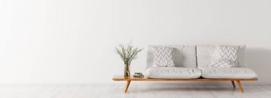 İç kanepe panorama 3d render ile