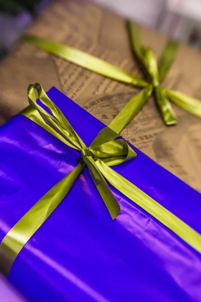 Presents under a Christmas tree — Stock Photo, Image