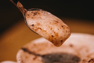 Bir fincan kapuçino Çikolatalı kahve