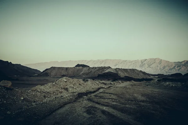 Parque Nacional Timna, localizado a 25 km ao norte de Eilat, Israel . — Fotografia de Stock