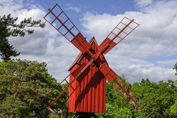 Etnografisk park luftar de öppna museet — Stockfoto