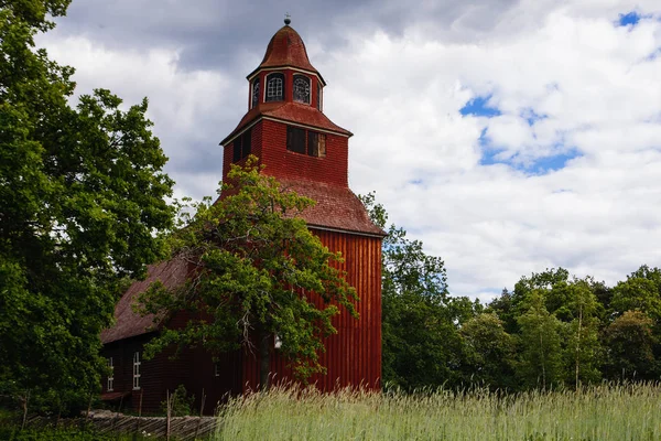 Old church at Skansen — 图库照片