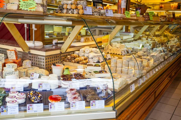Francia sajt bolt, több tucat különféle — Stock Fotó