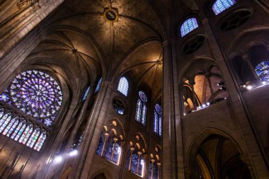  Notre Dame de Paris Katedrali iç 