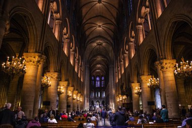 Notre Dame de Paris Katedrali iç