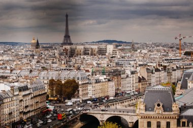 Notre Dame Katedrali 'nden Paris' e bakın