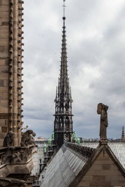 Notre Dame Katedrali 'nden Paris' e bakın