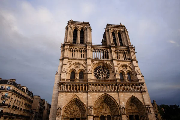 A notre-dame székesegyház — Stock Fotó