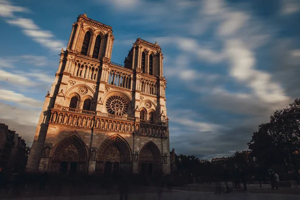 Cattedrale di Notre-Dame a Paria, Francia — Foto Stock