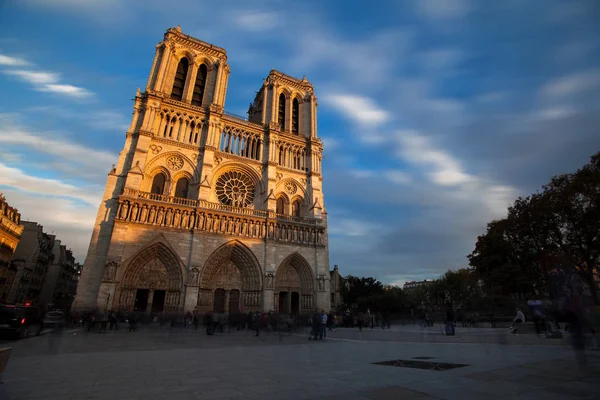 Katedra Notre-Dame w Paria, Francja — Zdjęcie stockowe