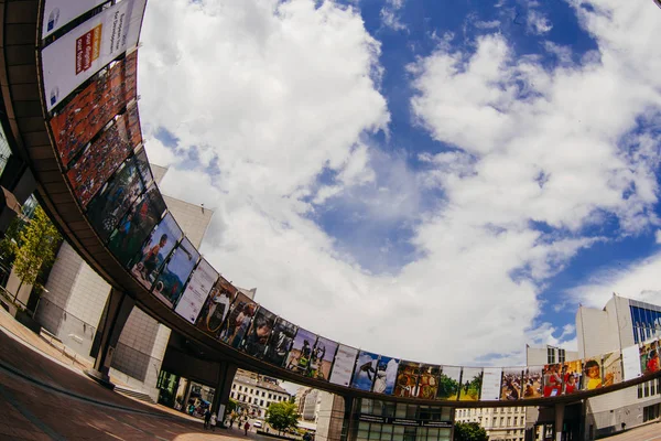 Bruselas Bélgica Mayo 2015 Exterior Del Edificio Del Parlamento Europeo — Foto de Stock