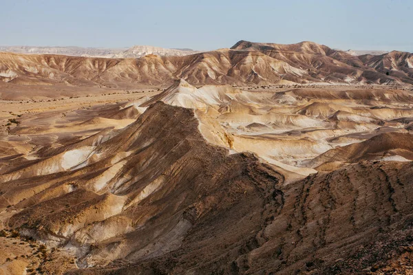 以色列 Judaean 沙漠景观 — 图库照片