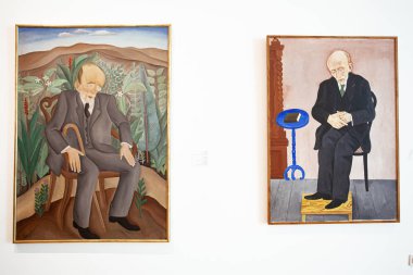 Tel Aviv, İsrail - 15 Aralık 2018: Sanat Müzesi, Tel Aviv, İsrail