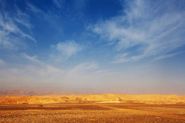 Judaean (Judean ) Desert landscape, Israel — Stock Photo, Image