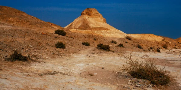 Judéens (Judéens) ökenlandskap, Israel — Stockfoto