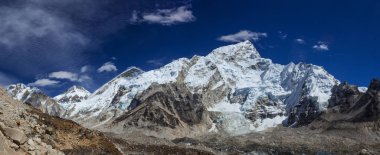 Everest saha kampı trek, nepal. Himalayalar sayısı