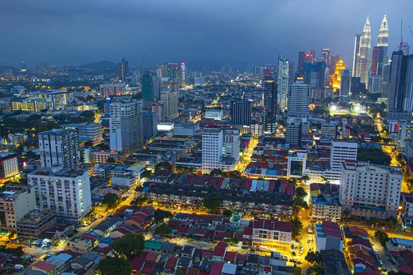 Kuala Lumpur Malezja Stycznia 2020 Widok Panoramę Miasta Kuala Lumpur — Zdjęcie stockowe