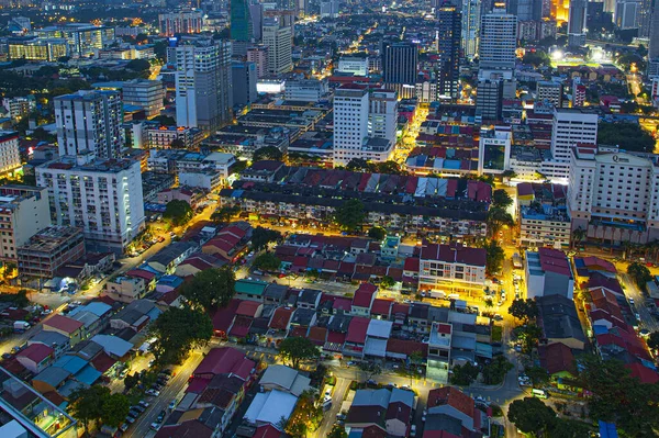Kuala Lumpur Malásia Janeiro 2020 Vista Superior Horizonte Cidade Kuala — Fotografia de Stock