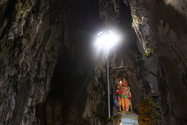 Ινδουίστρια Θεά Στις Σπηλιές Μπατού Κουάλα Λουμπούρ Μαλαισία — Φωτογραφία Αρχείου