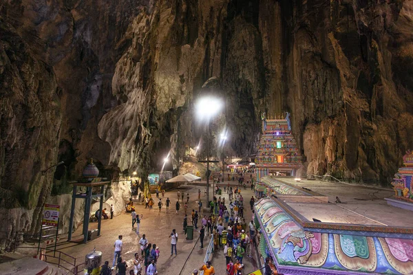 Куала Лумпур Малайзия Января 2020 Года Удивительные Пещеры Бату Индуистским — стоковое фото