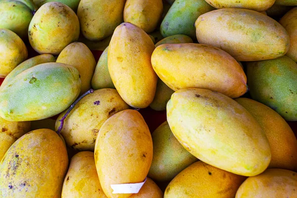 Sweet Tasty Mango Market Fruit Background — Stock Photo, Image